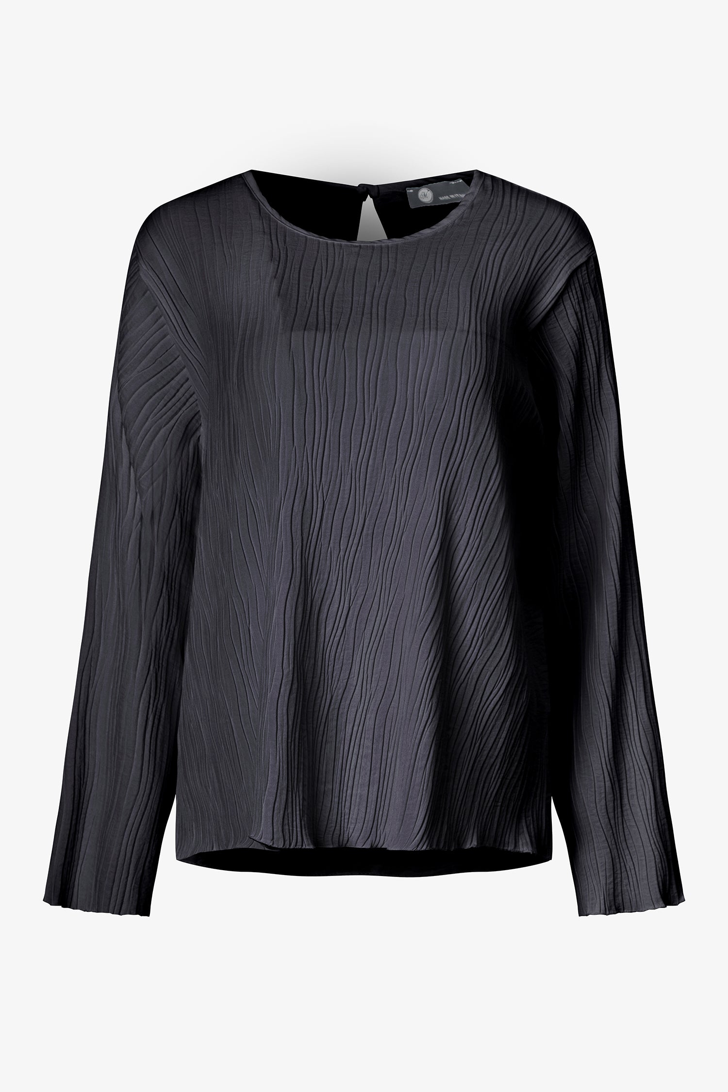 Textured Long Sleeve Top