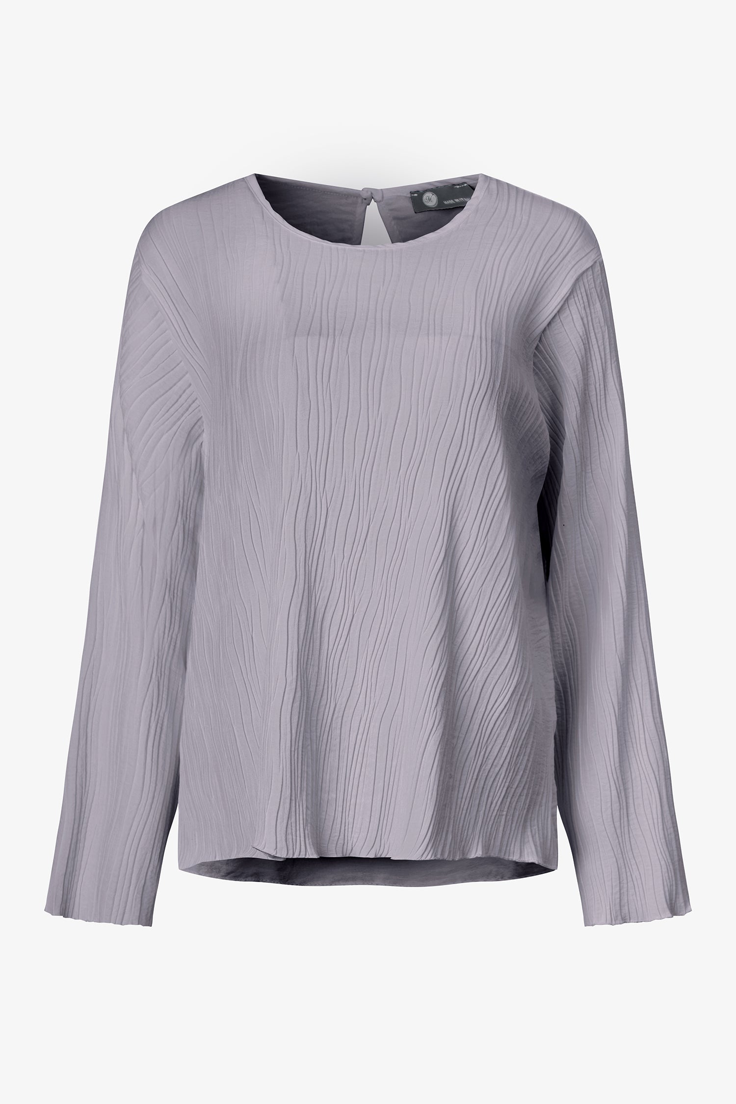 Textured Long Sleeve Top