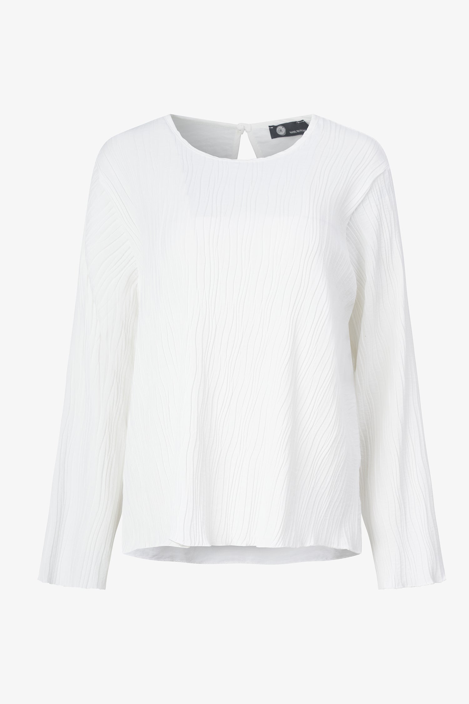 Textured Long Sleeve Top