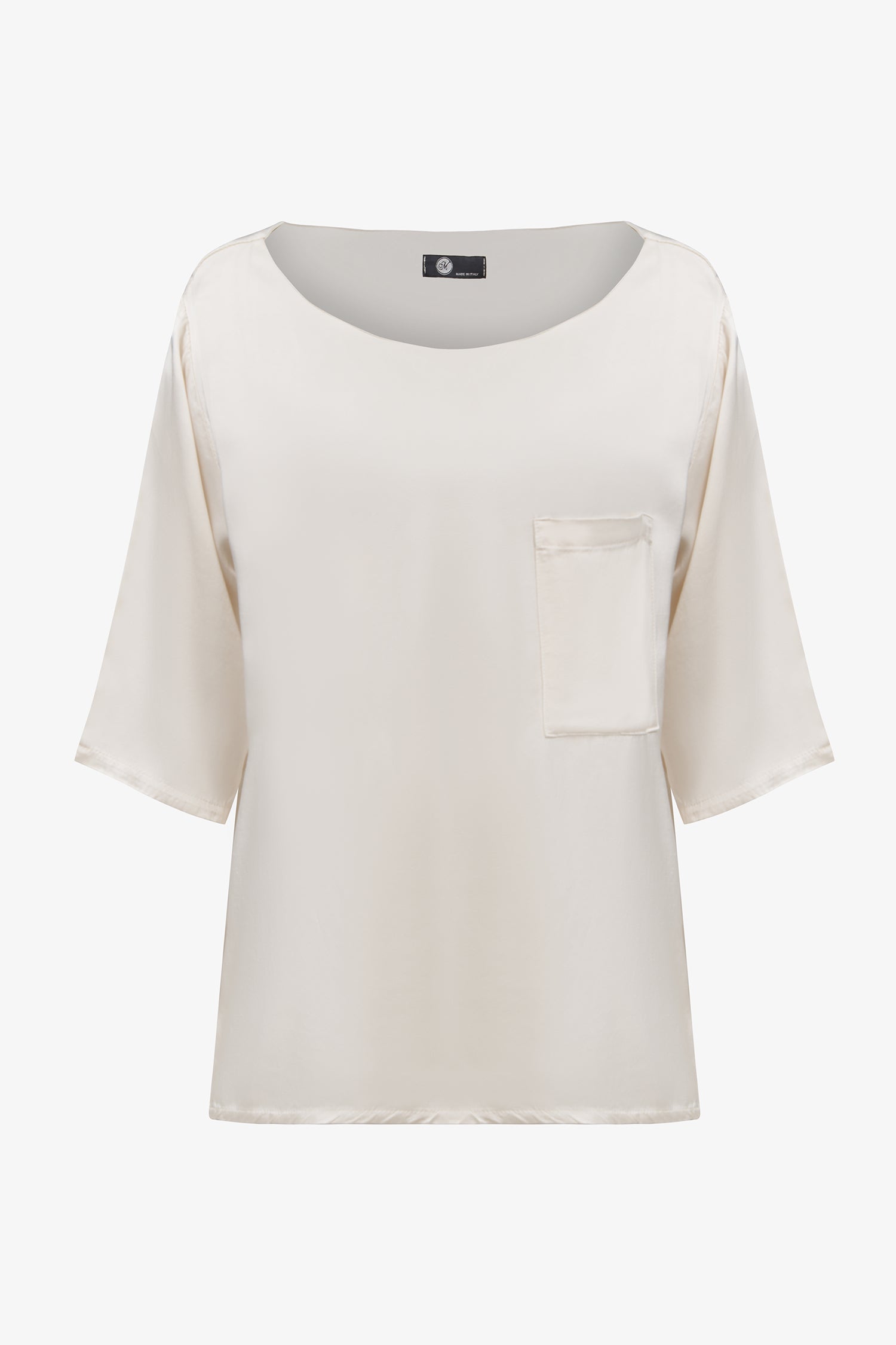 Silky Pocket Blouse