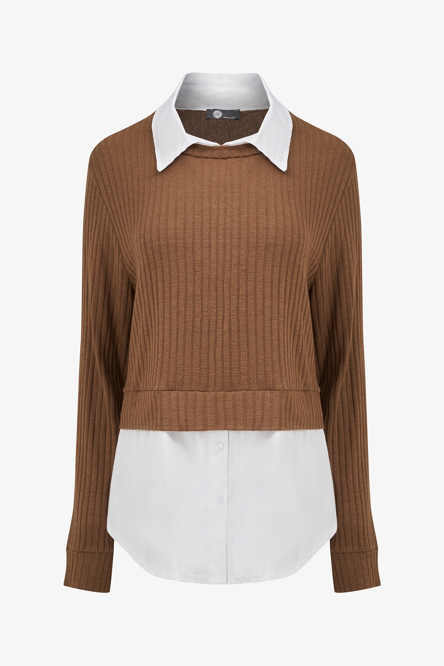 Layered Knit Shirt