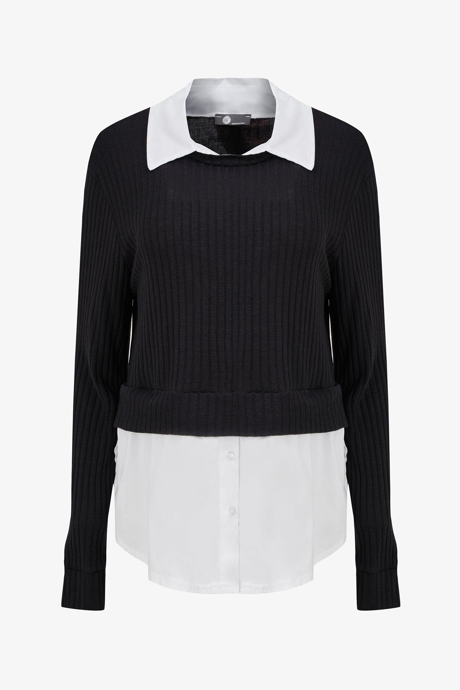 Layered Knit Shirt