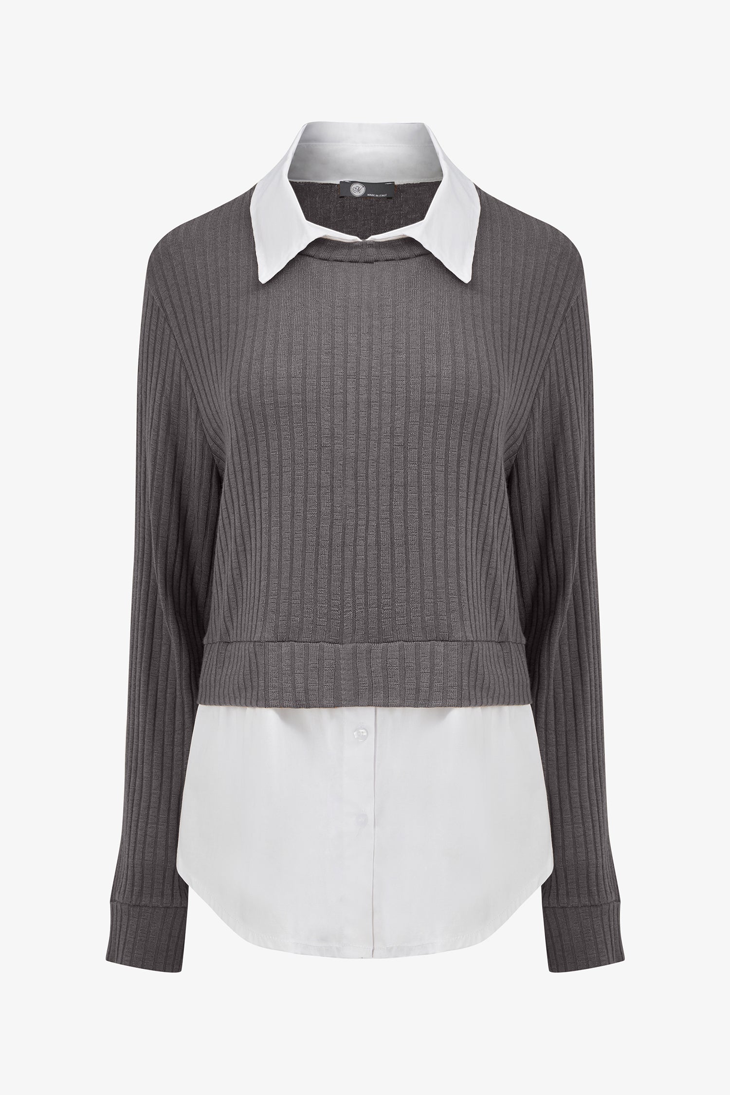 Layered Knit Shirt