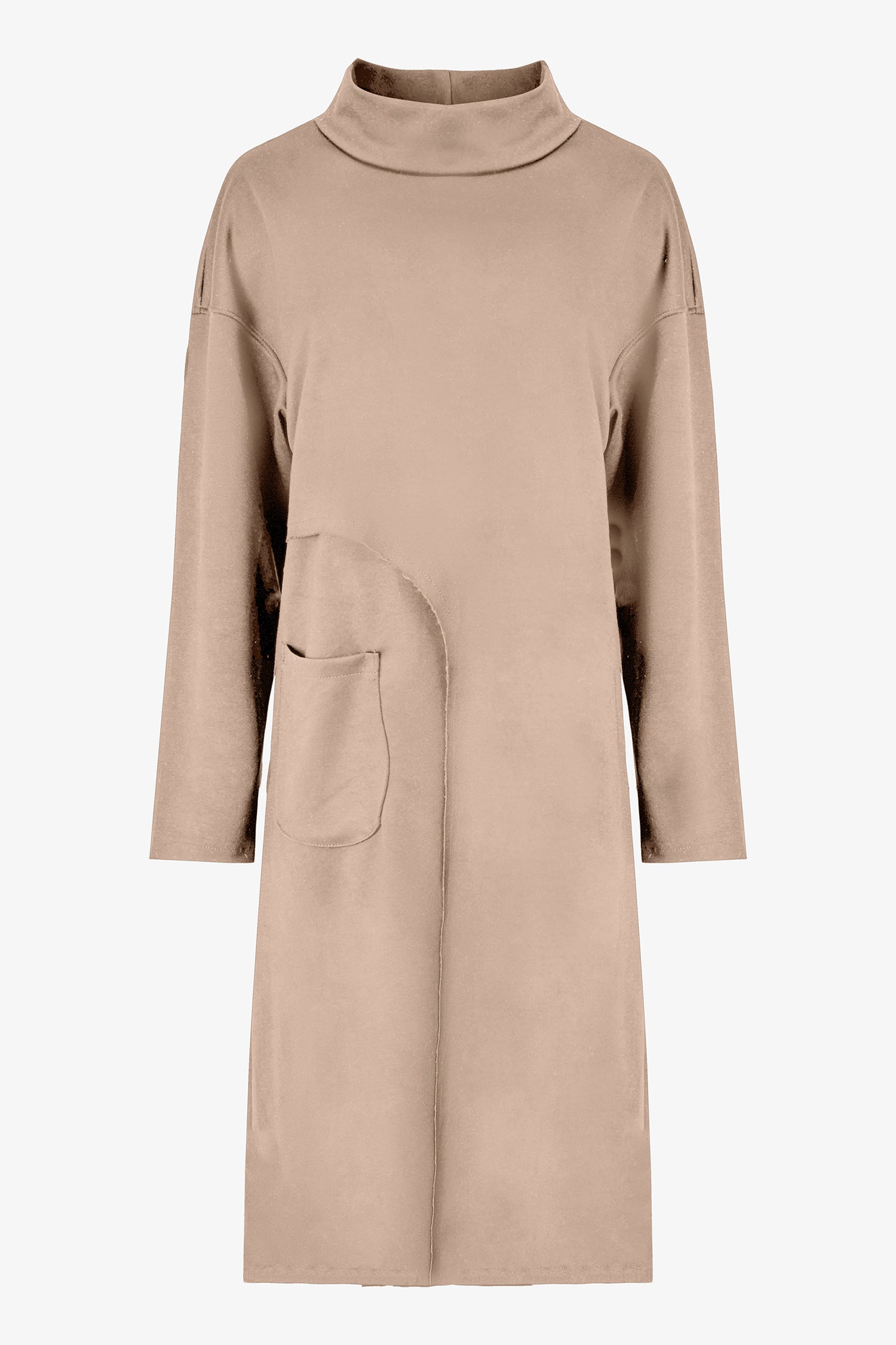 Asymmetric Pocket Tunic Top