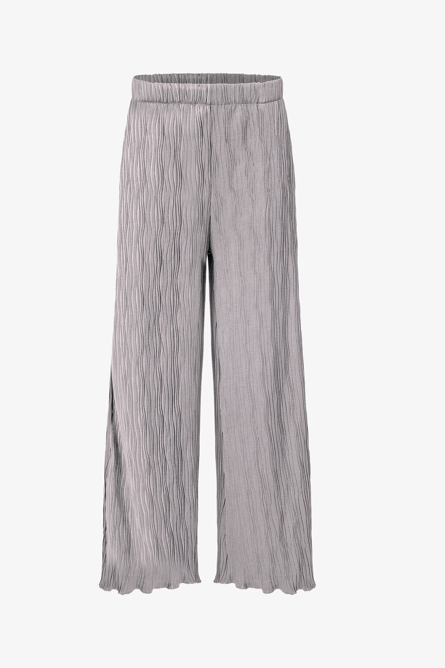 Textured Wide Pants