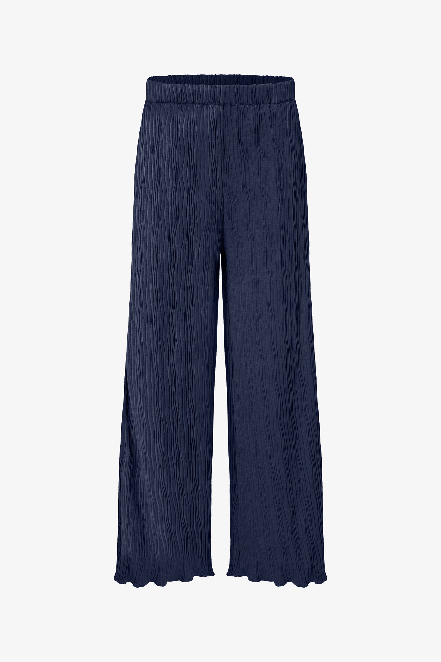 Textured Wide Pants