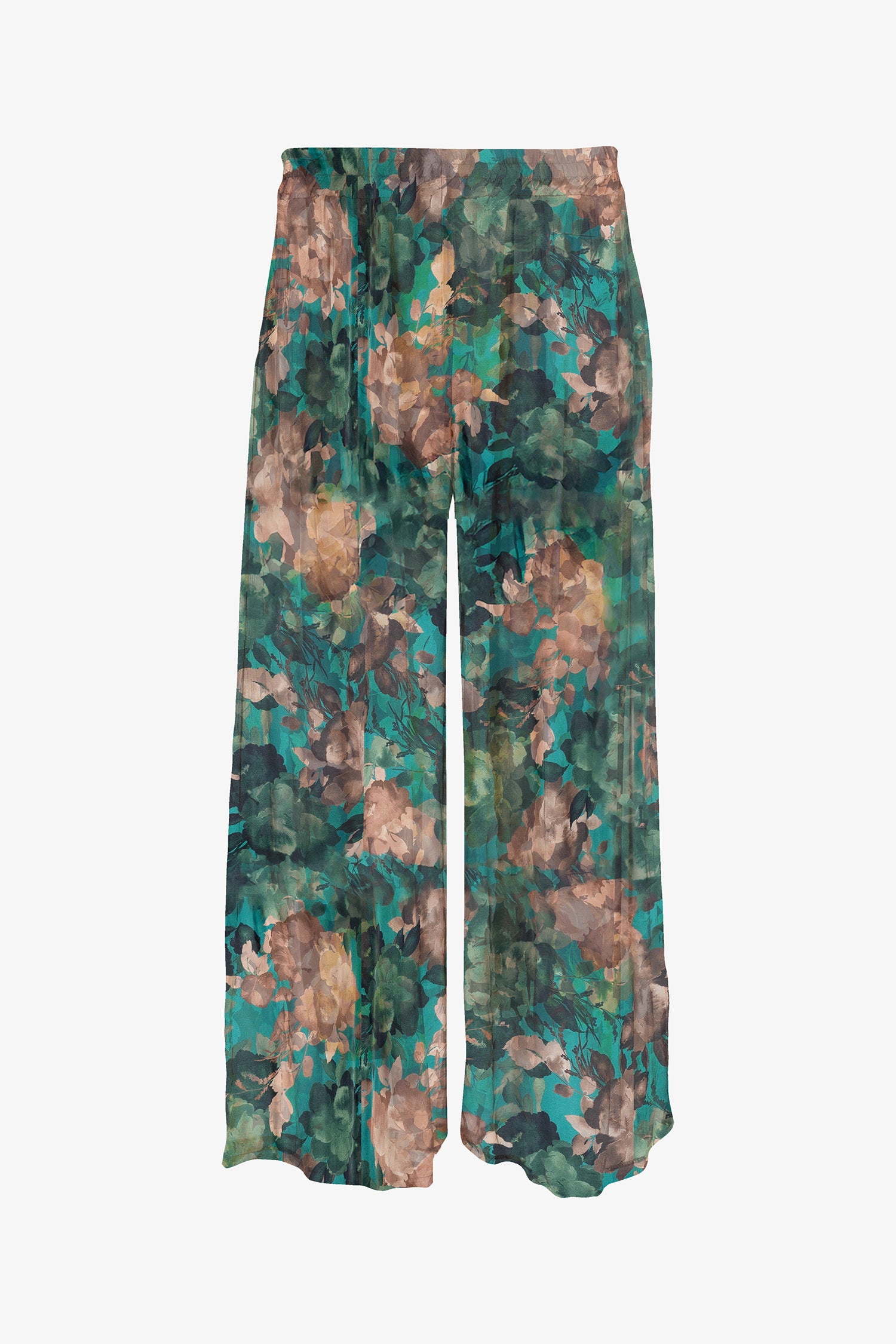 Floral Sheer Pants
