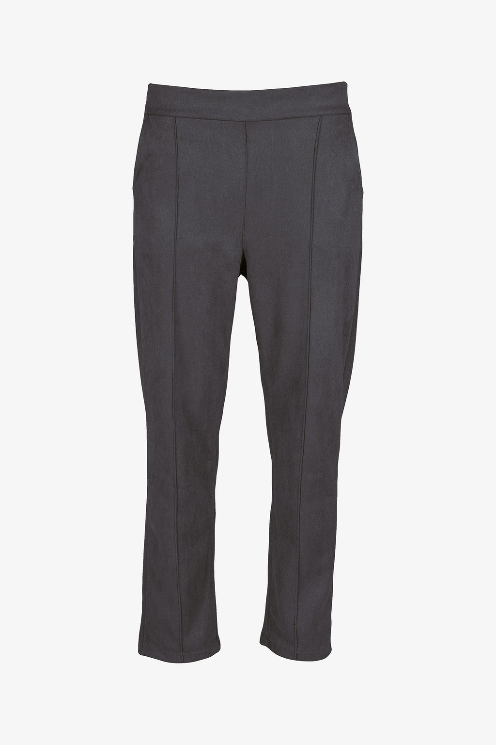 Suede-Look Pants