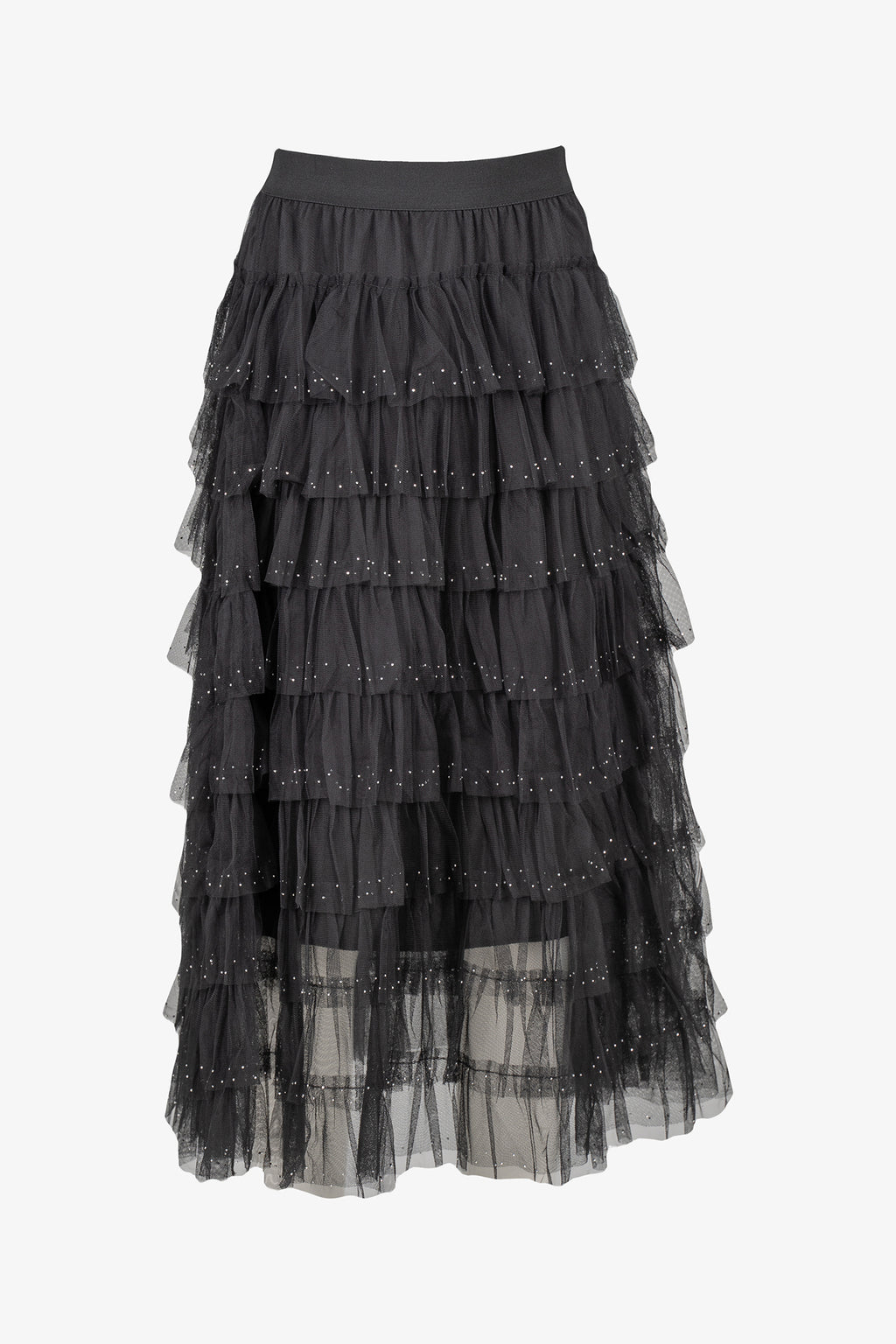 Tulle Ruffle Skirt