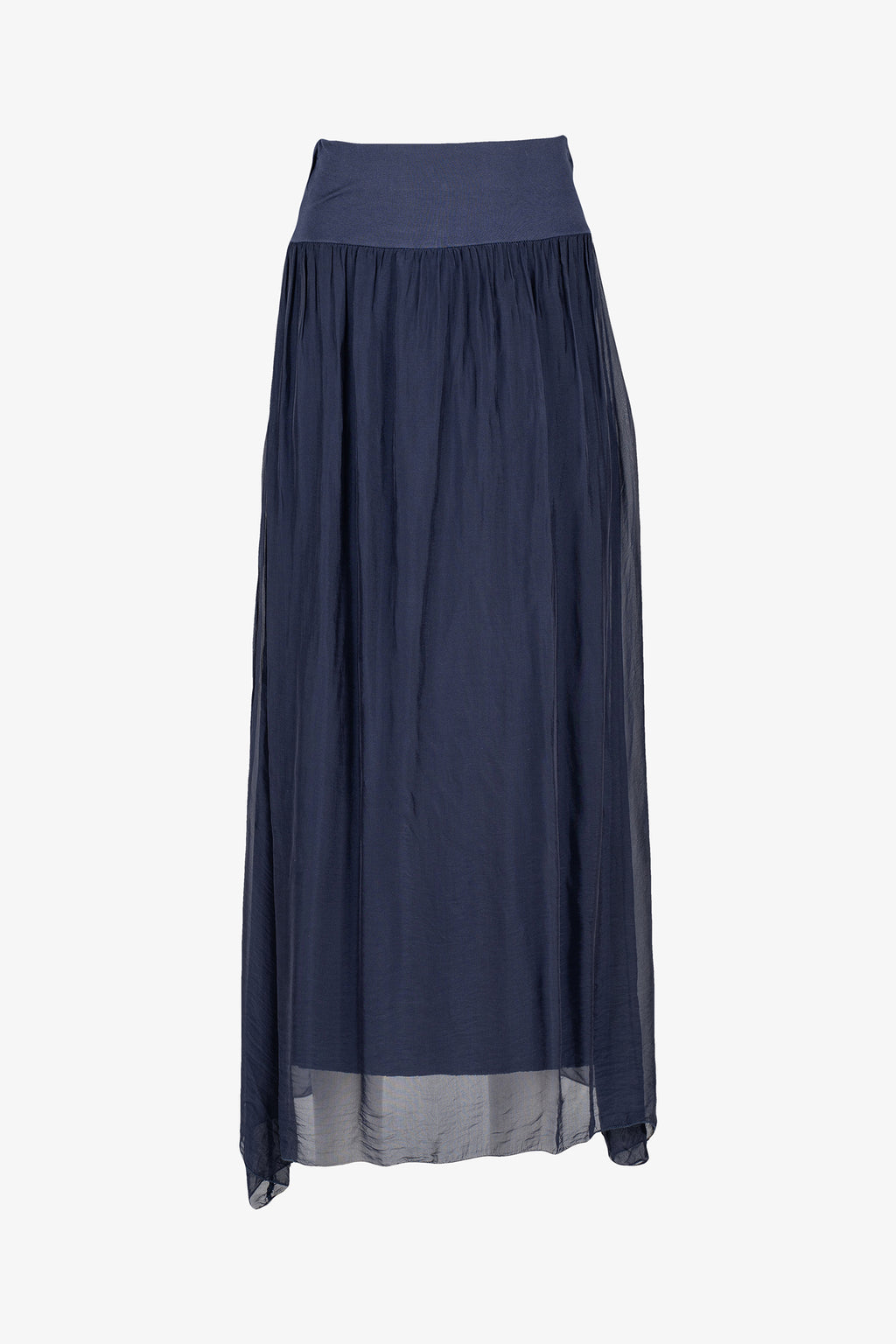 Black Sheer Maxi Skirt