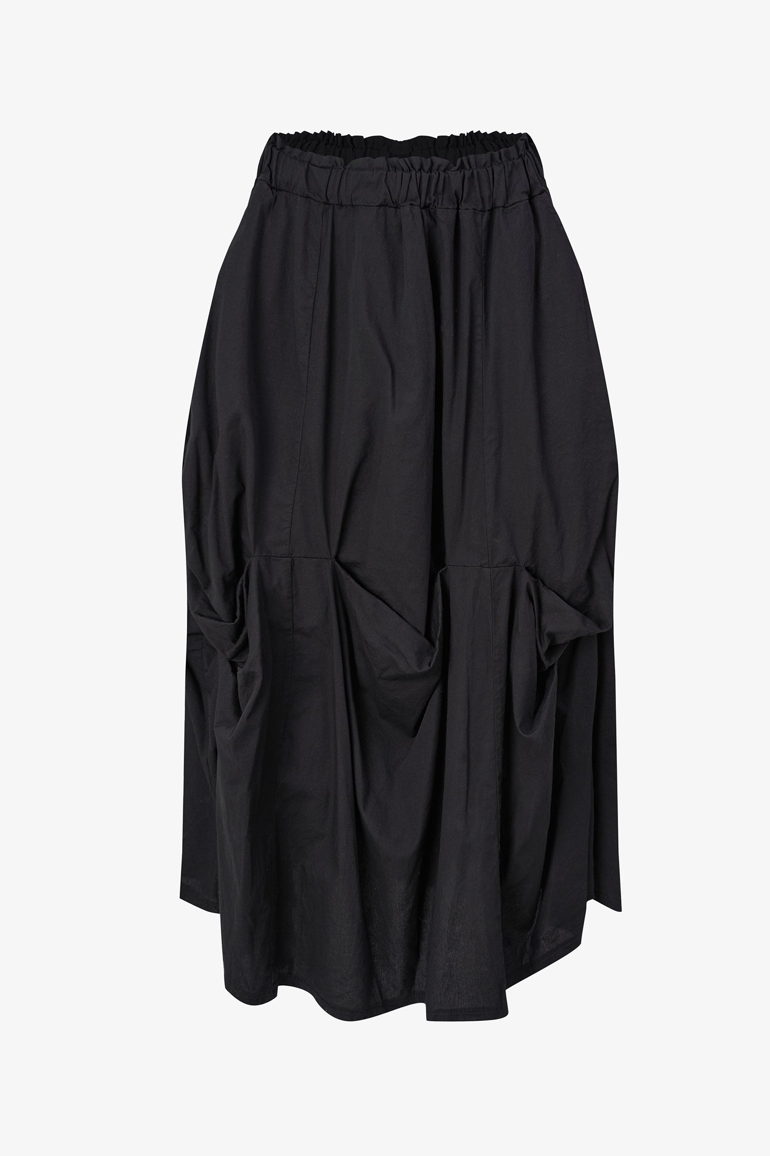 Draped Balloon Skirt