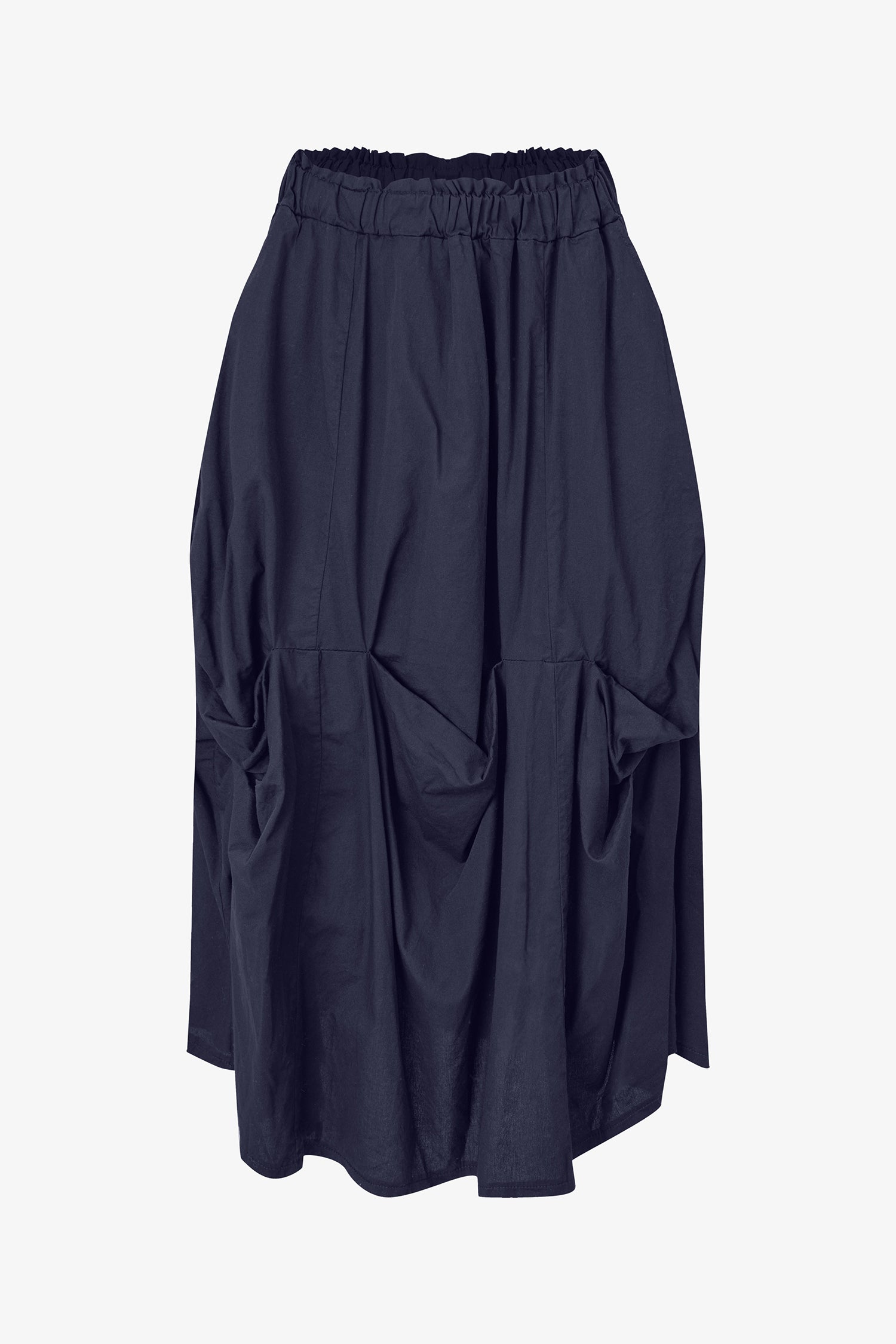 Draped Balloon Skirt