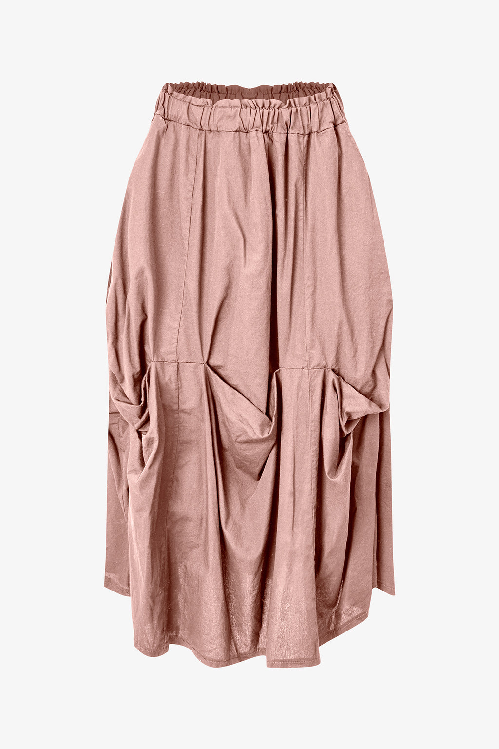 Draped Balloon Skirt