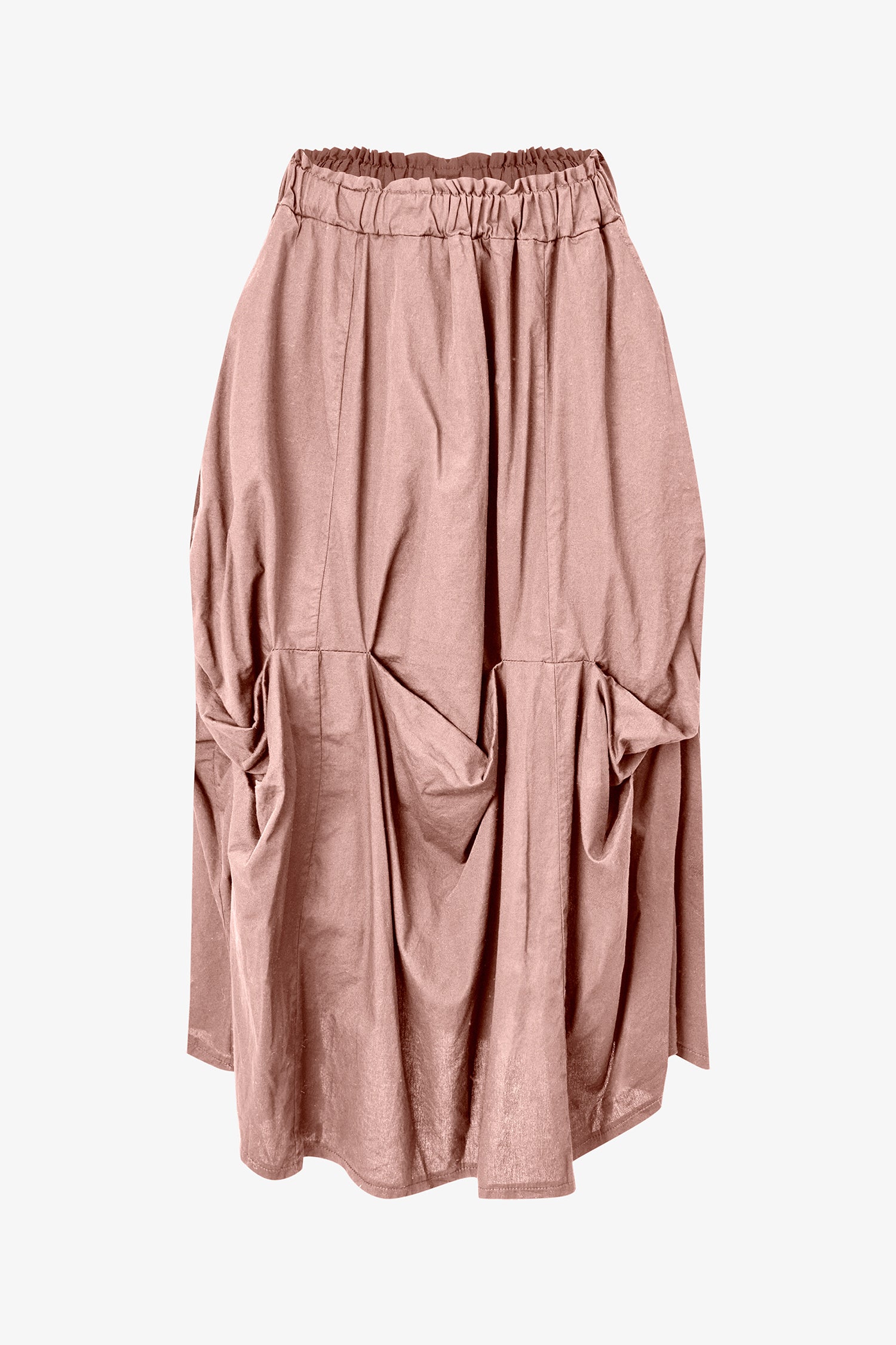 Draped Balloon Skirt
