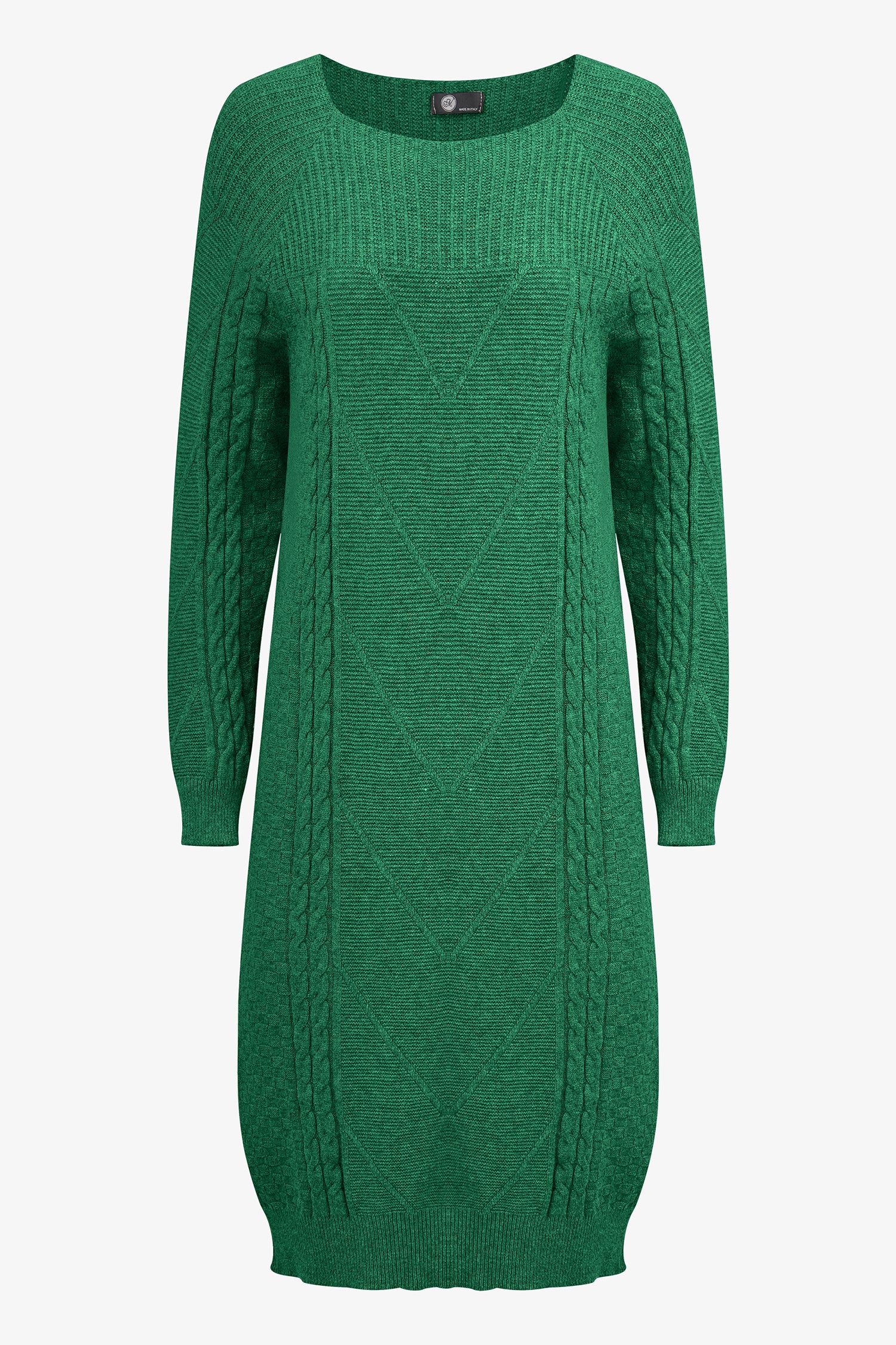 Cable Knit Sweater Dress