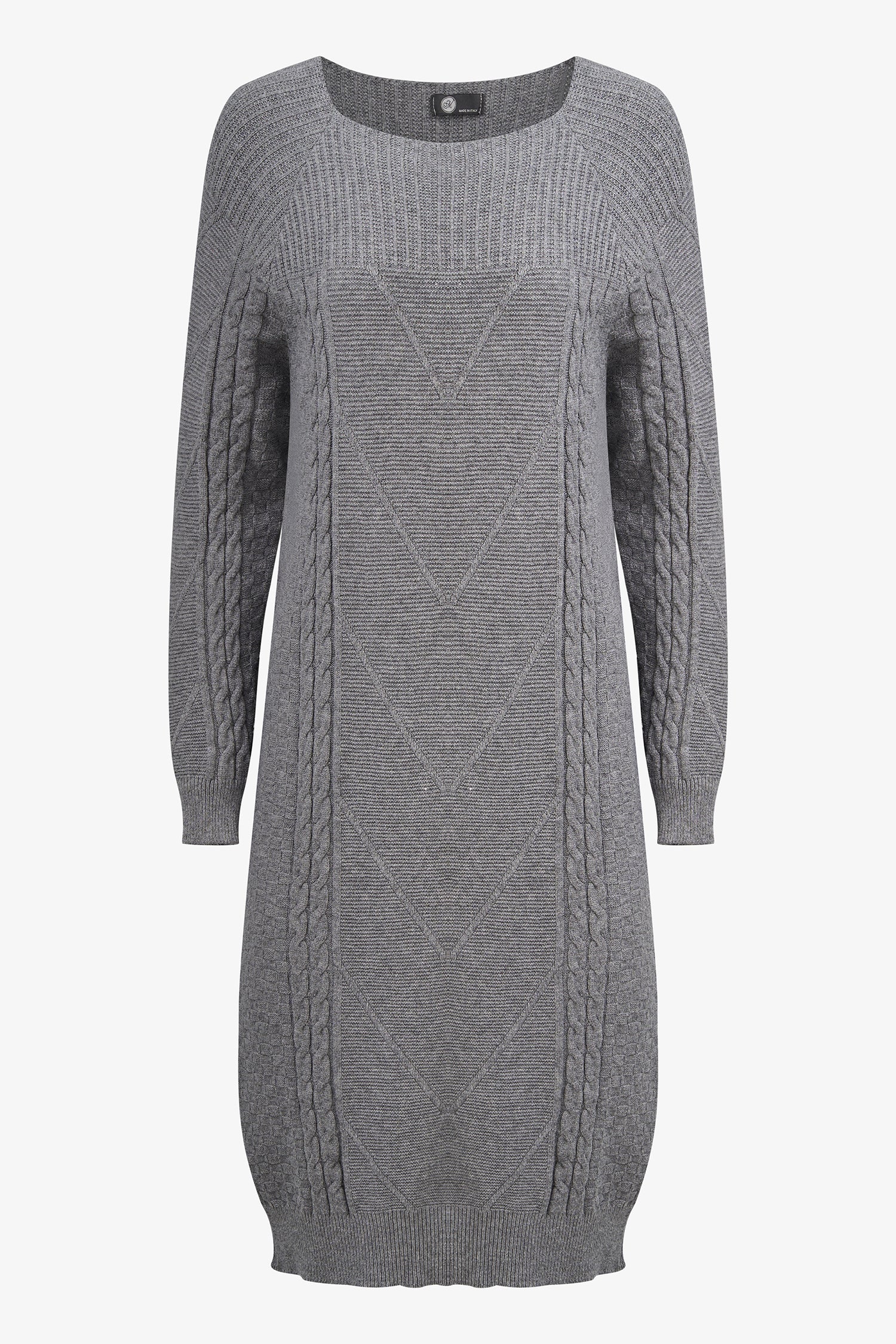 Cable Knit Sweater Dress
