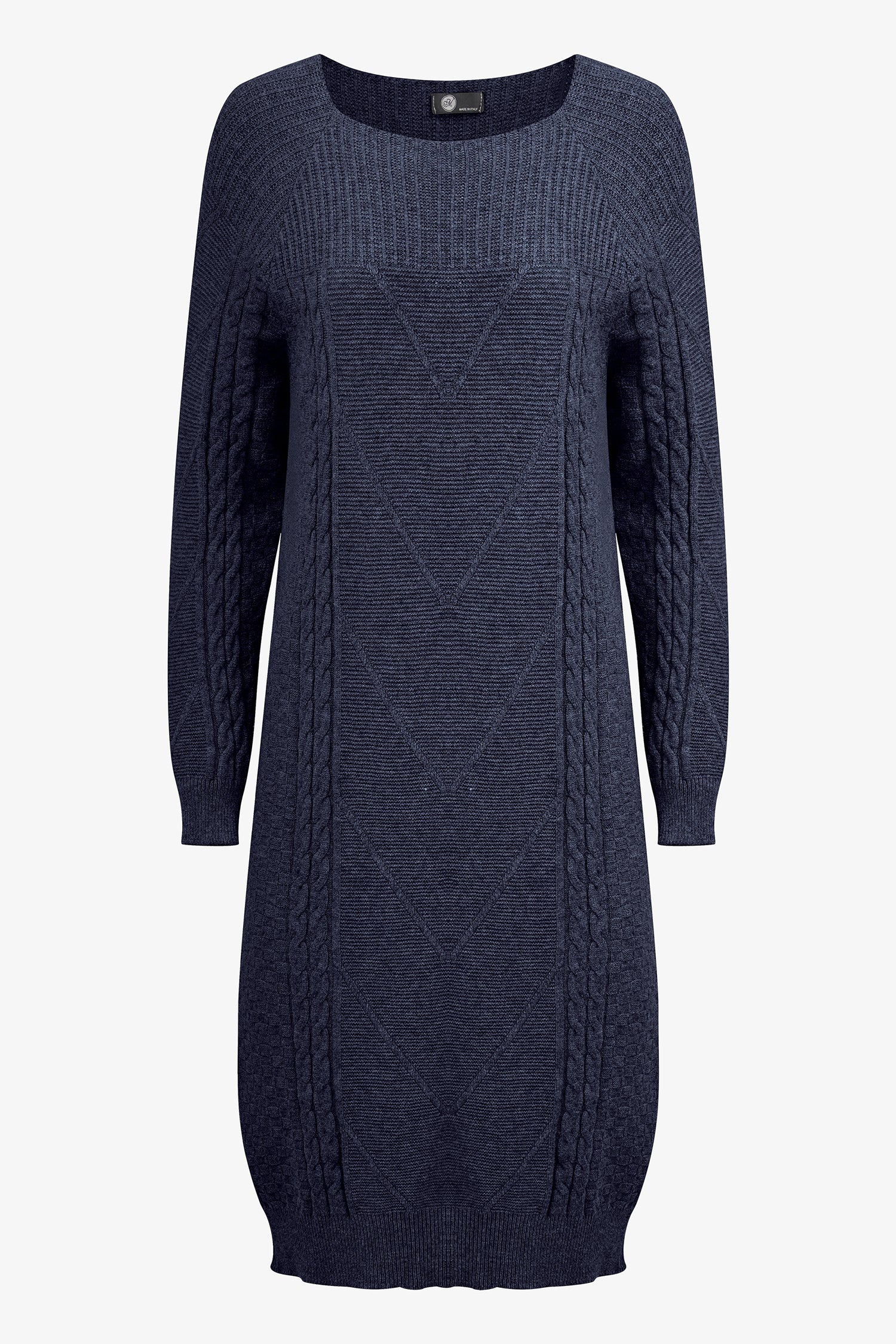 Cable Knit Sweater Dress