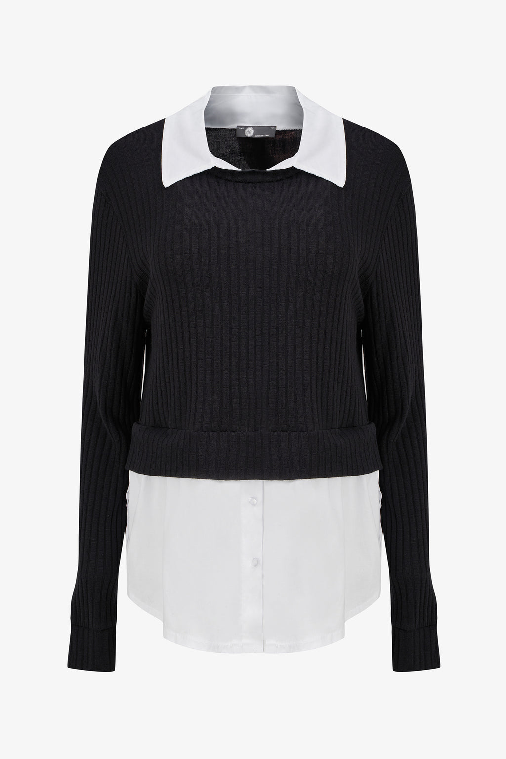 Layered Knit Shirt