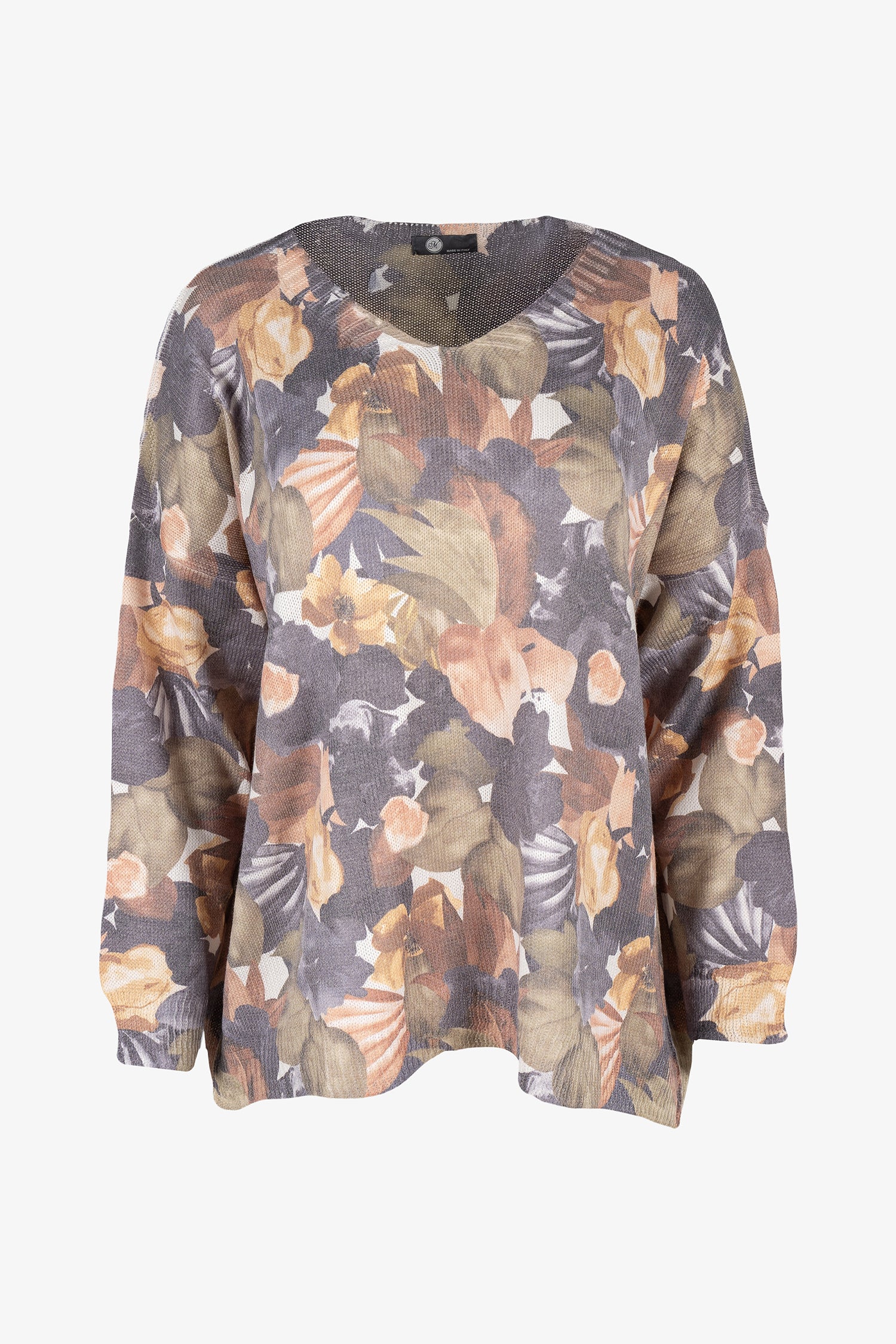 Floral Knit Sweater