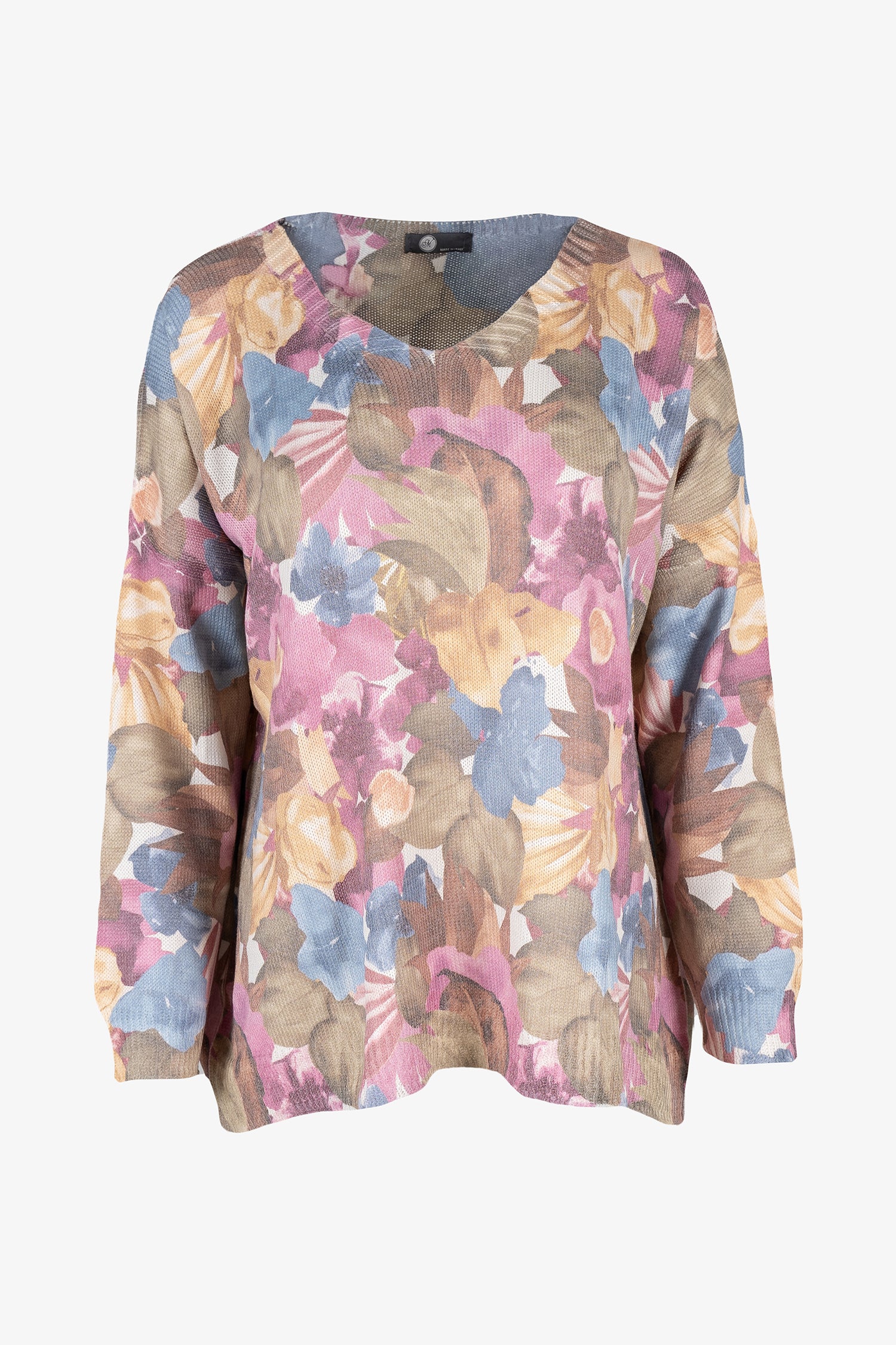Floral Knit Sweater