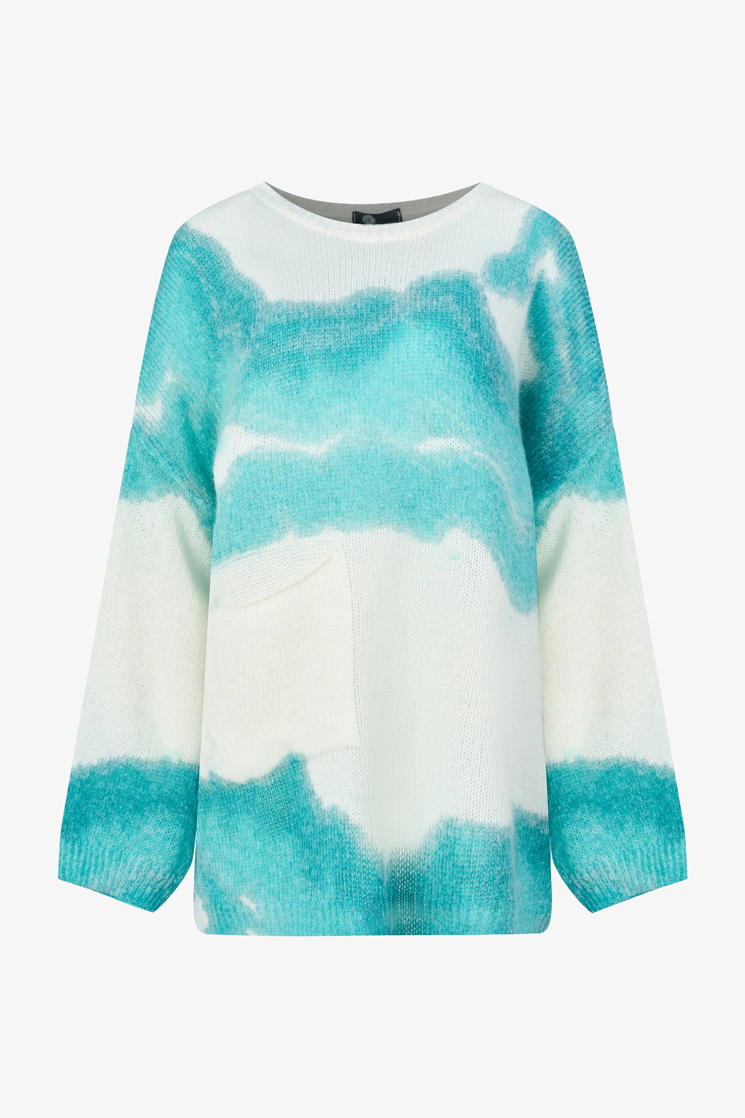 Emerald Tie-Dye Sweater