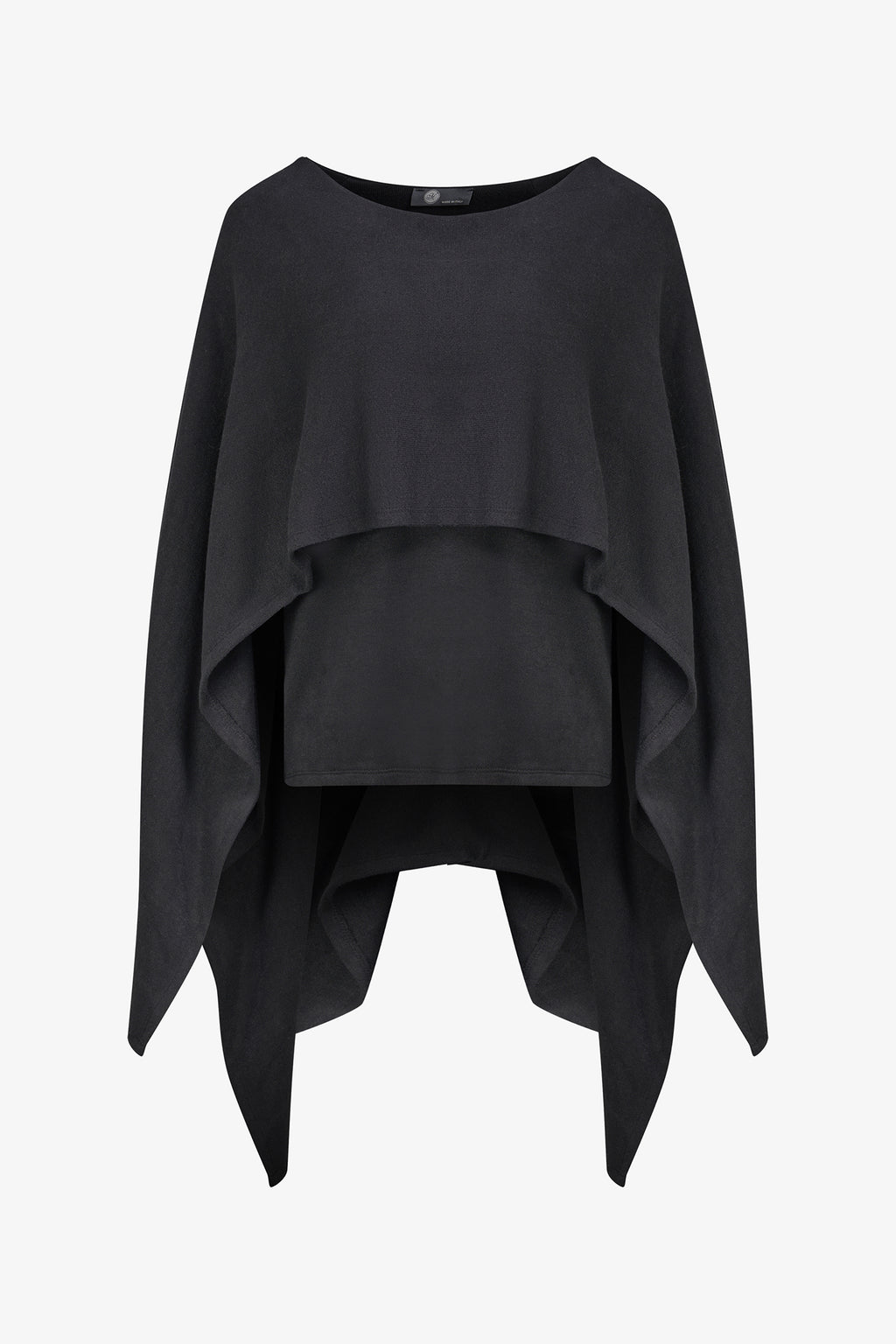 Layered Drape Knit Top Sweater