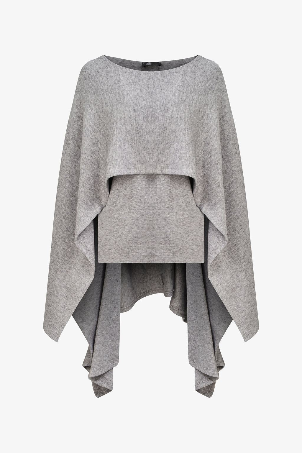 Layered Drape Knit Top Sweater