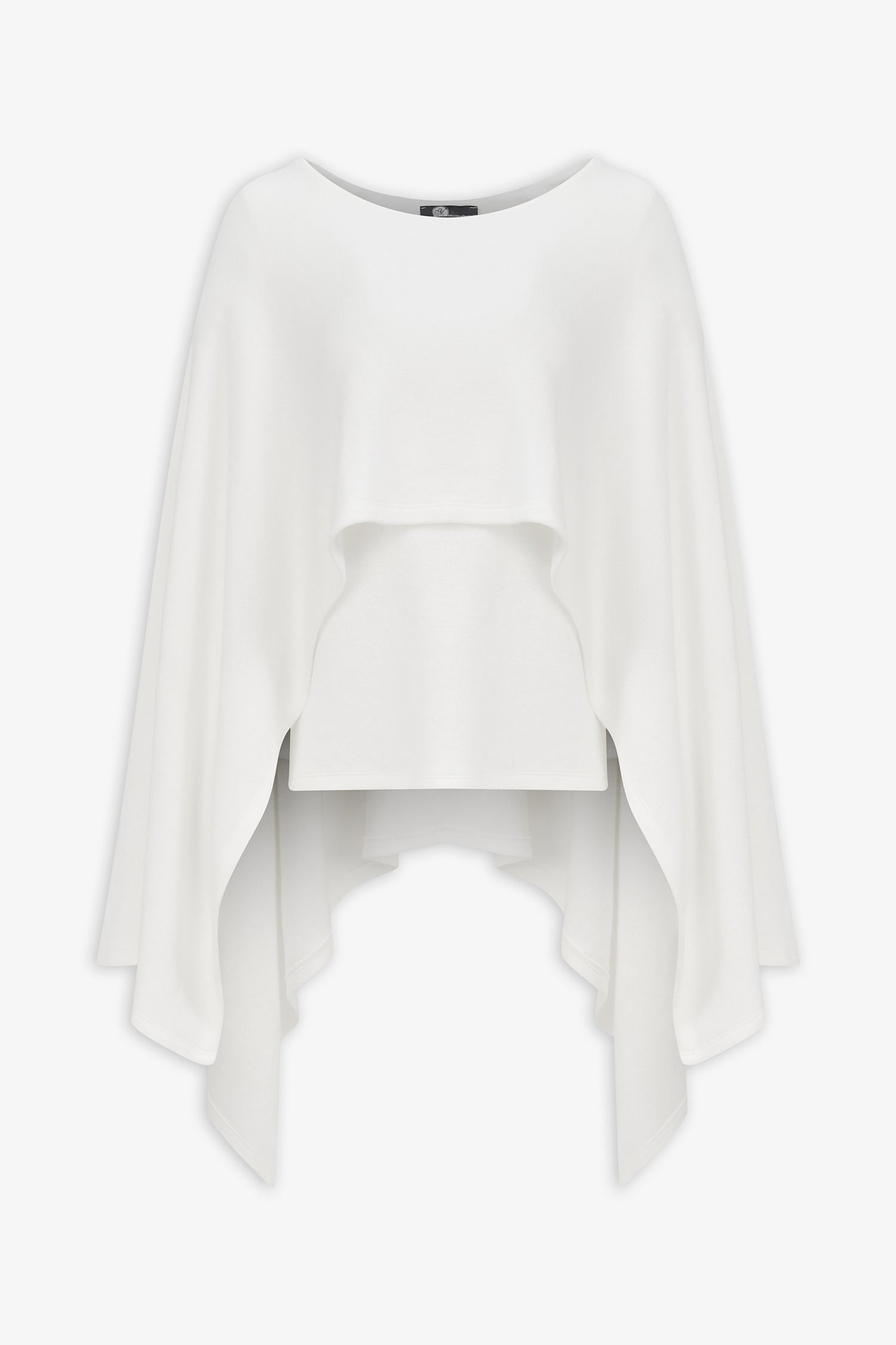 Layered Drape Knit Top Sweater