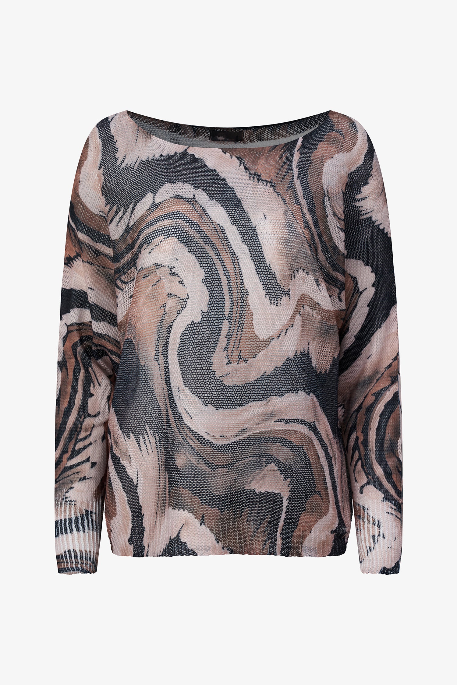 Swirl Pattern Sweater