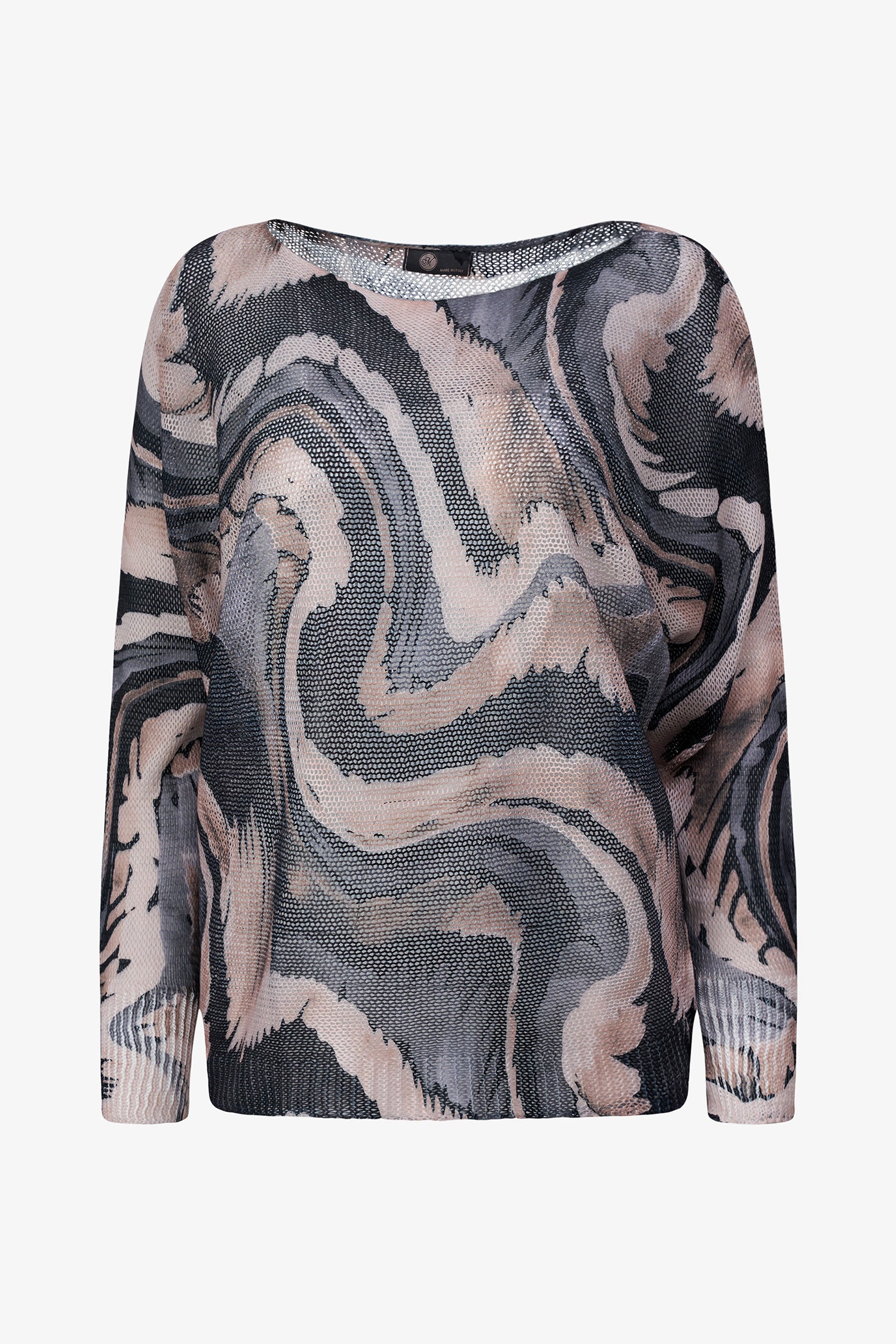 Swirl Pattern Sweater