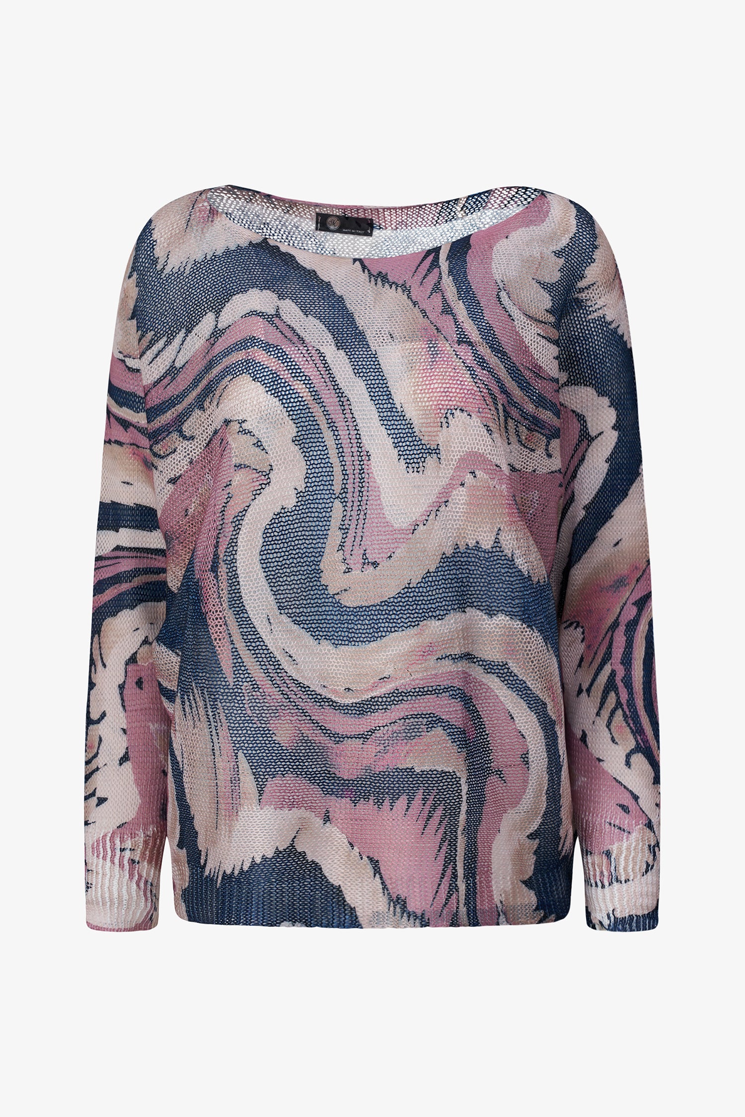 Swirl Pattern Sweater