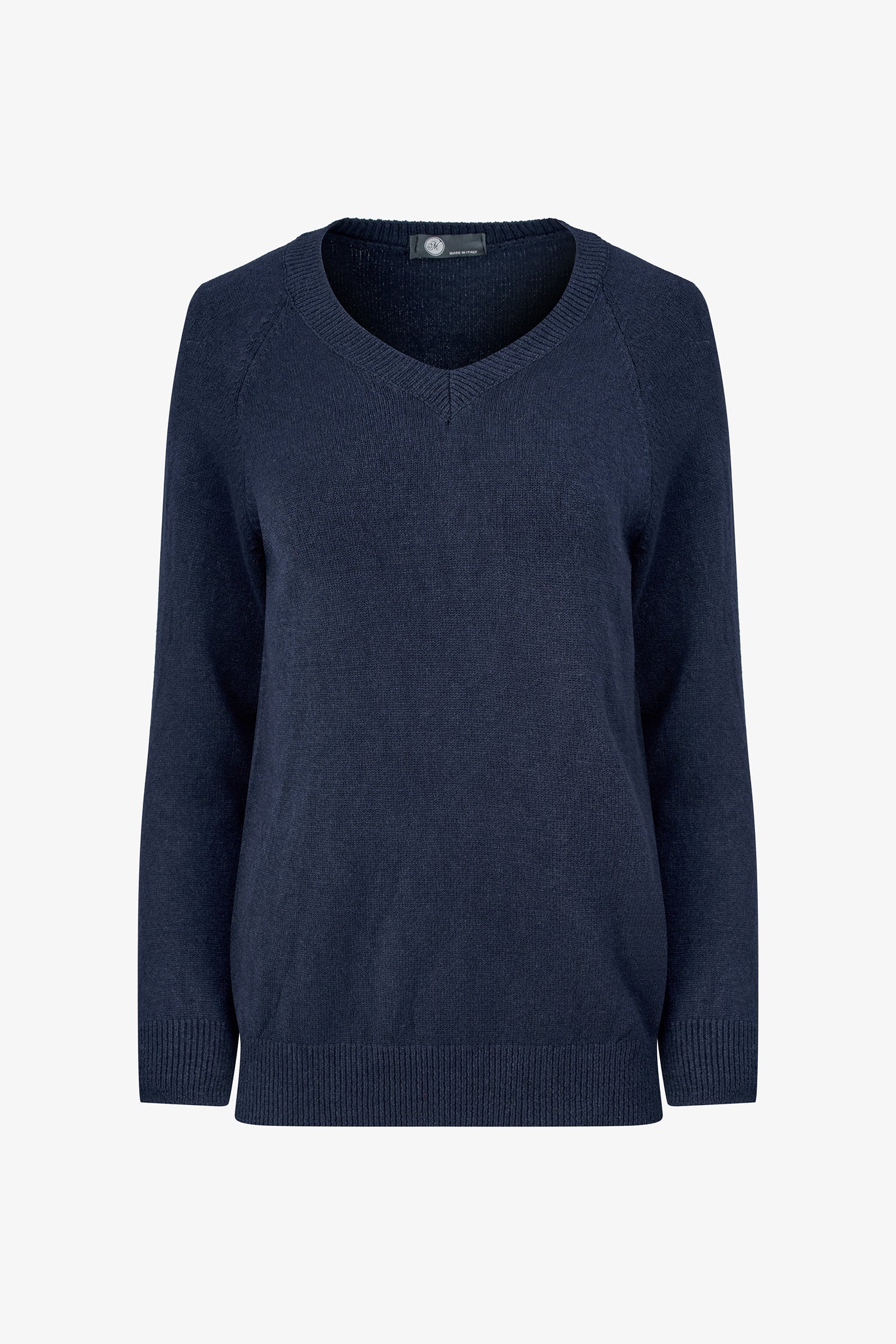 V-Neck Knit Sweater