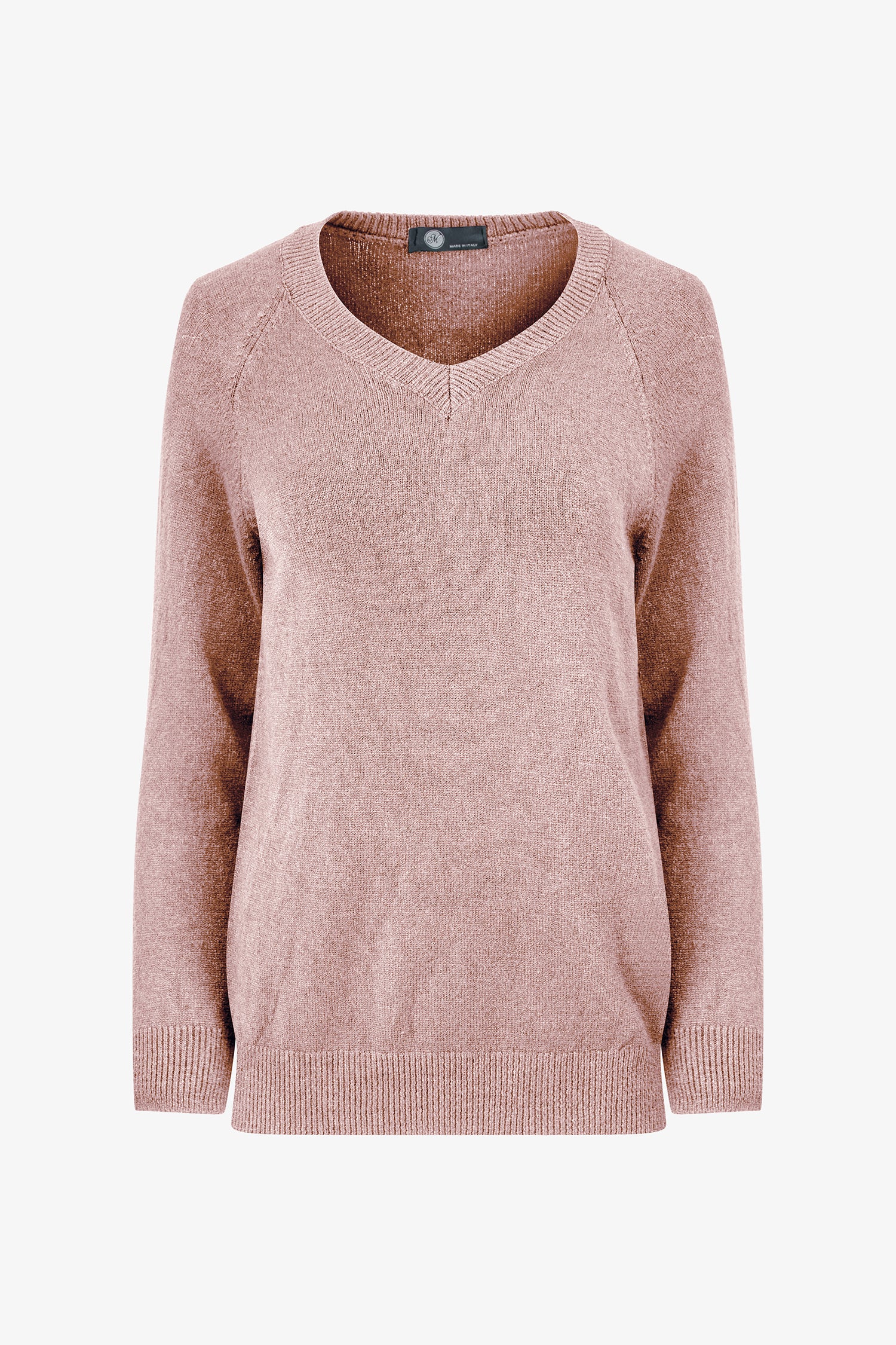 V-Neck Knit Sweater