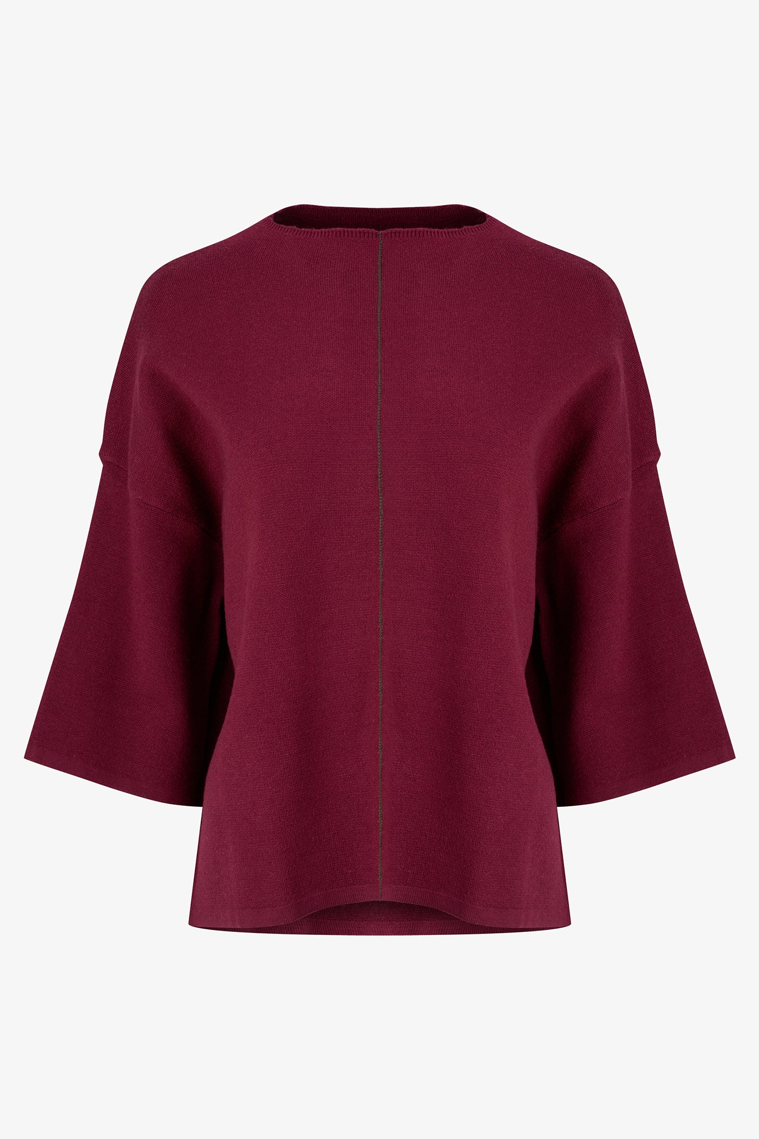 Contrast Seam Sweater